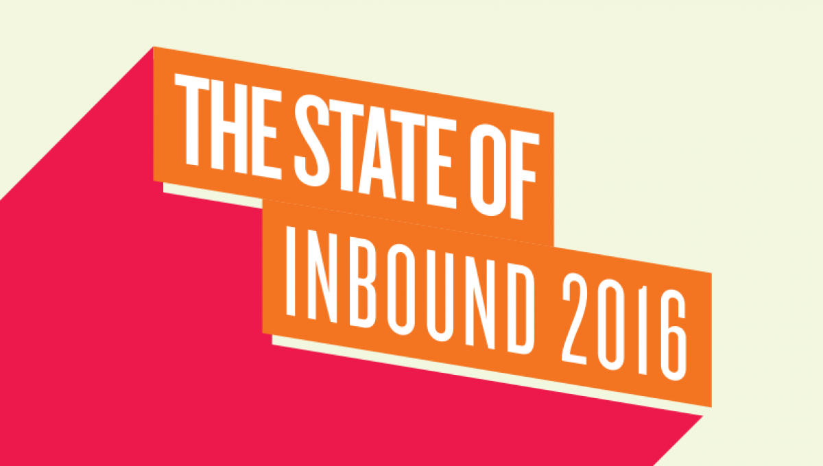 The State of Inbound 2016